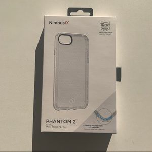 NWT Clear Nimbus Case for iPhone SE/6/7/8